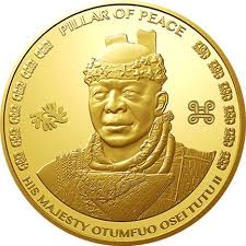 Otumfuo Commemorative Gold Coins minted in 24-carat gold by Gold Coast Refinery