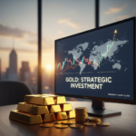 Gold bars and coins representing investment in 2026