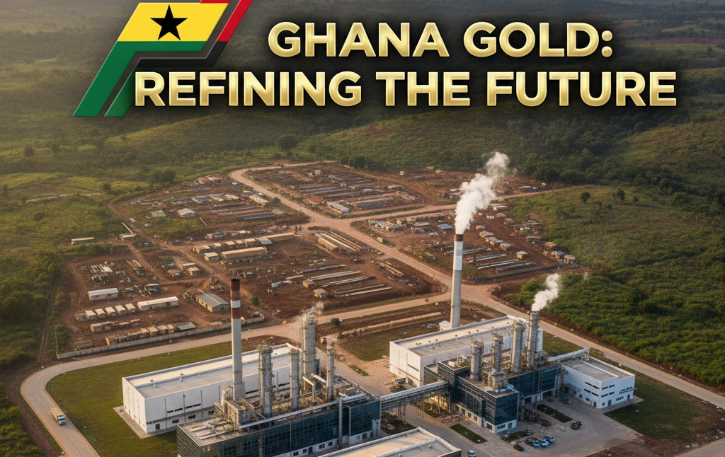 Ghana gold refining industry transforming local gold processing