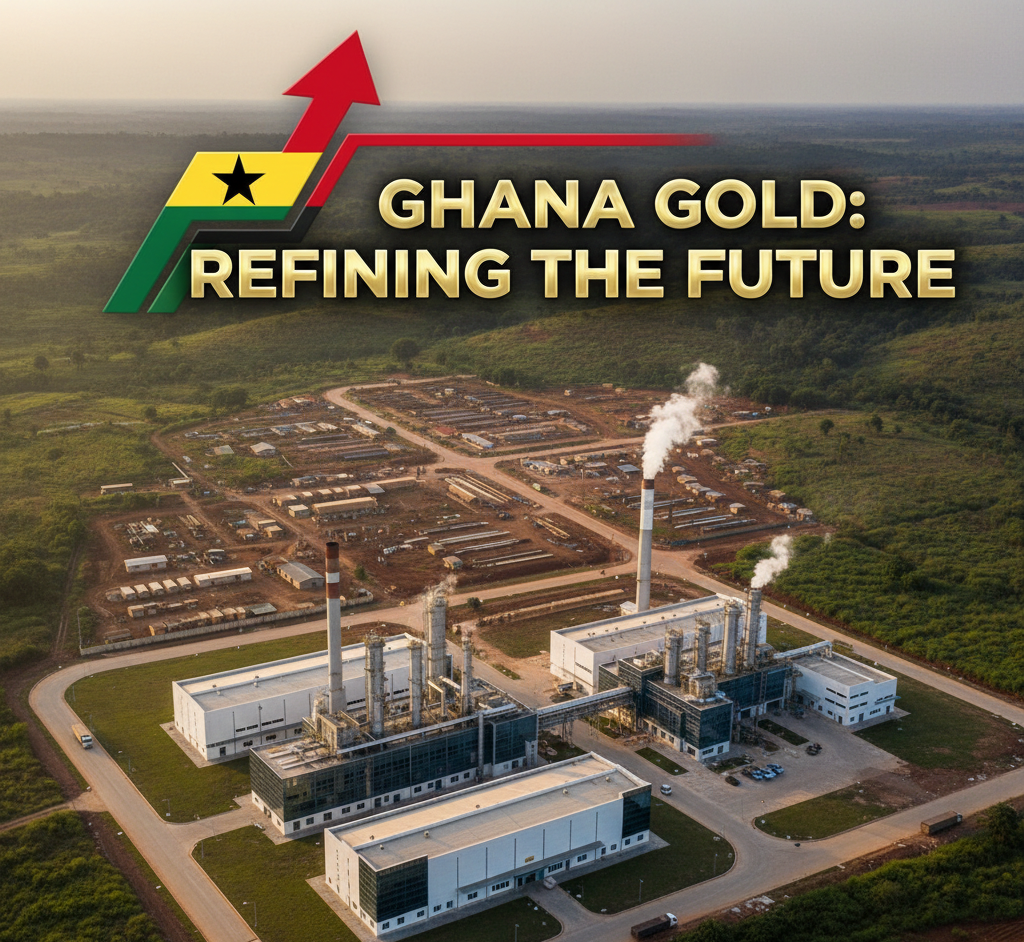 Ghana gold refining industry transforming local gold processing